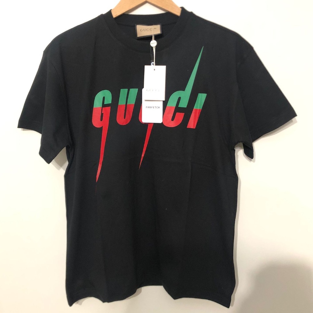 Men’s Gucci T-Shirt Short Sleeve Black